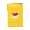 Carpeta plastica legajadora primavera oficio amarillo
