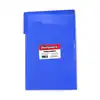 Carpeta plastica legajadora primavera oficio azul