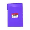 Carpeta plastica legajadora primavera oficio morada
