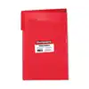 Carpeta plastica legajadora primavera oficio roja