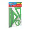 Juego geometrico primavera verde