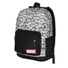 Morral puff primavera marvel logos collage