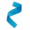 Regla flexible primavera azul