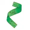 Regla flexible primavera verde