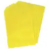 Papel silueta 1/8 amarillo x 10