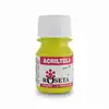 Pintura acrílica acriltela roseta amarillo limón