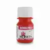 Pintura acrílica acriltela roseta naranja rojizo