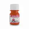 Pintura acrílica acriltela roseta naranja