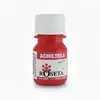 Pintura acrílica acriltela roseta rojo cadmio