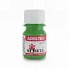Pintura acrílica acriltela roseta verde limón claro