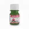 Pintura acrílica acriltela roseta verde limón oscuro