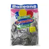 Globo rumatex satín r-12 plata x 50