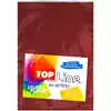Fomi top line escarchado 1/8 rojo x 10