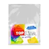 Fomi top line escarchado carta blanco x 10