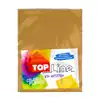 Fomi top line escarchado carta café claro x 10