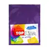 Fomi top line escarchado carta morado x 10