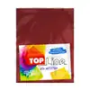 Fomi top line escarchado carta rojo x 10