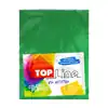 Fomi top line escarchado carta verde claro x 10