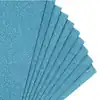 Fomi top line escarchado pliego azul cielo x 10