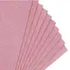 Fomi top line escarchado pliego rosado x 10
