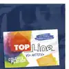 Fomi top line liso 4 cartas azul marino x 10