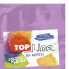 Fomi top line liso 4 cartas lila x 10