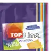 Fomi top line liso 4 cartas multicolor x 10