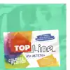 Fomi top line liso 4 cartas verde agua x 10