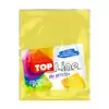 Fomi top line liso carta amarillo canario x 10