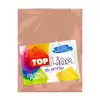 Fomi top line liso carta durazno x 10