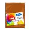 Fomi top line liso carta naranja x 10
