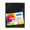 Fomi top line liso carta negro x 10