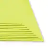 Fomi top line liso pliego amarillo mango x 10