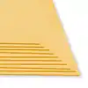 Fomi top line liso pliego amarillo oro x 10