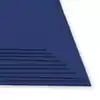 Fomi top line liso pliego azul marino x 10