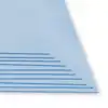 Fomi top line liso pliego azul pastel x 10