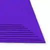 Fomi top line liso pliego morado x 10