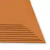 Fomi top line liso pliego naranja x 10