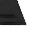 Fomi top line liso pliego negro x 10
