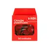 Chinche triton plástico rojo 50 und