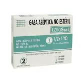 Gasa aséptica no estéril 1/2&quot;