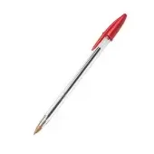 Imagen de Bolígrafo bic cristal rojo