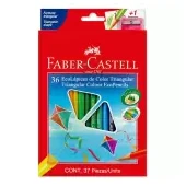 Colores faber castell ecólogicos triangular 36 und