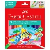 Imagen de Colores faber castell acuarelable 24 und