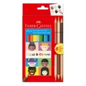 Colores faber castell bicolor 12 und
