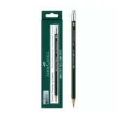 Imagen de Lápiz dibujo faber castell b x 12
