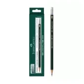 Lápiz dibujo faber castell f x 12