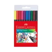 Micropunta grip finepen faber castell surtido x 10