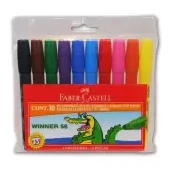 Plumón faber castell ally x 10