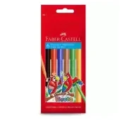 Plumón faber castell fiesta x 6